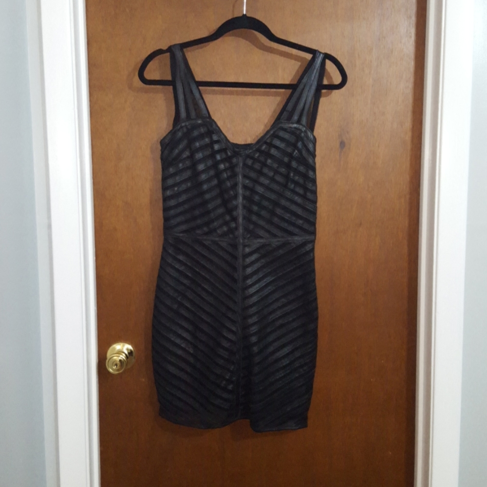 100% Leather Dress